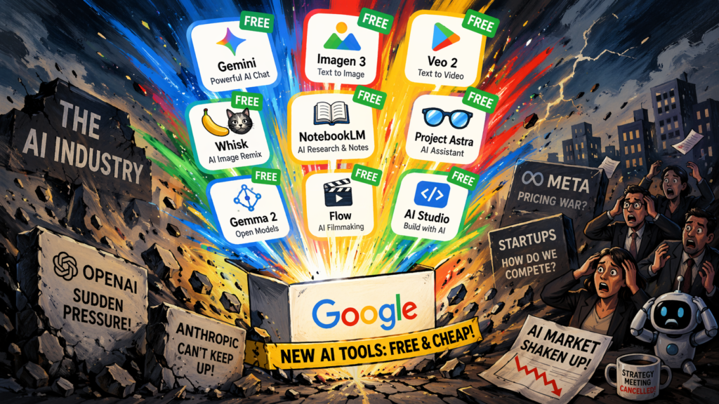 Cheap ai tools from Google