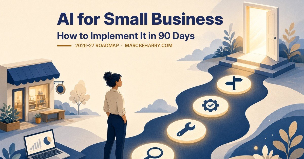 AI for Small Business: How to Implement It in 90 Days (2026-27 Roadmap)